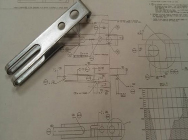 Engineering drawing and formed metal component review