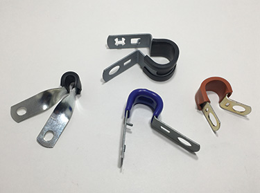 Automotive clip and clamp detail